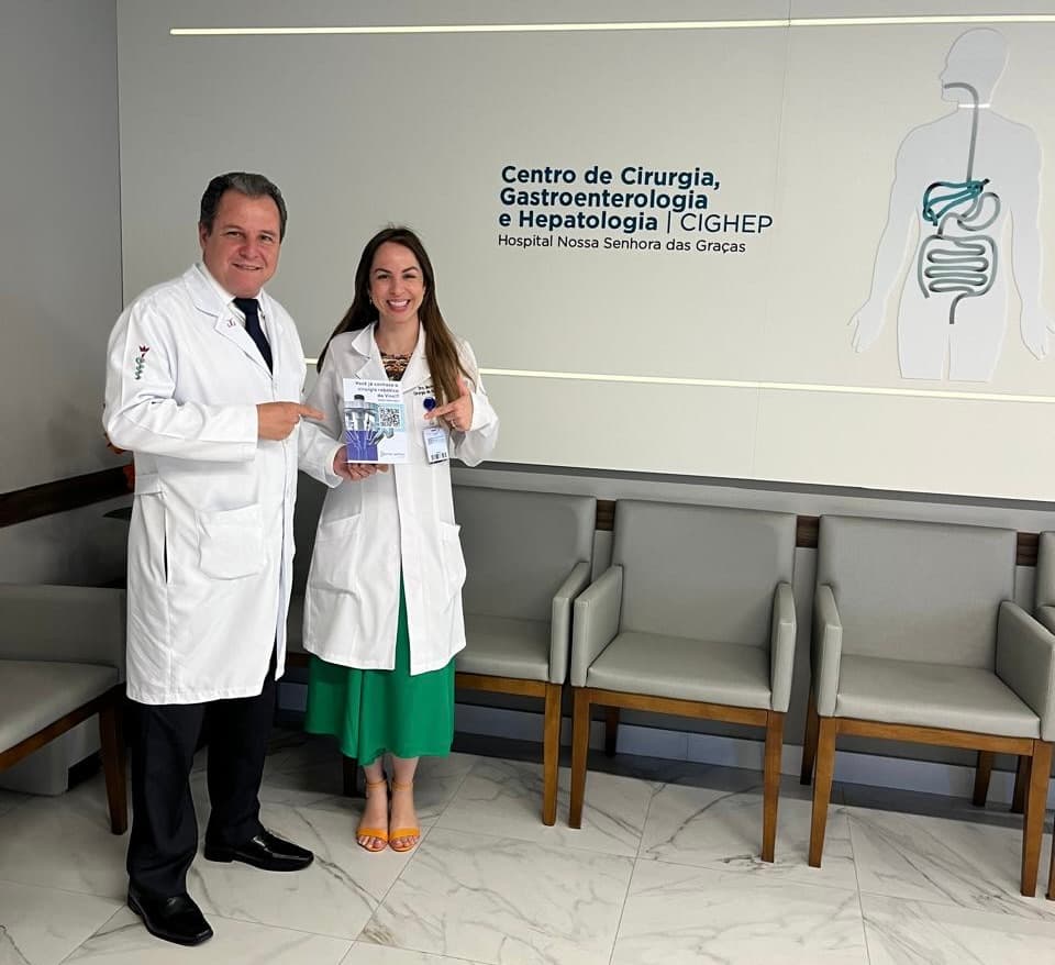 Equipe multidisciplinar do Pâncreas One Day Clinic